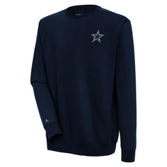 Dallas Cowboys Antigua Victory Pullover Sweatshirt - Navy online
