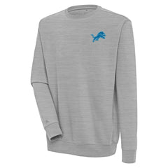 Detroit Lions Antigua Victory Pullover Sweatshirt - Heather Gray discount