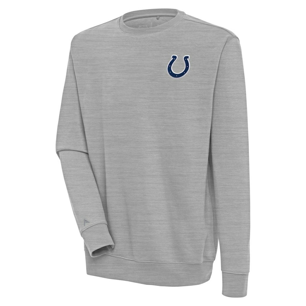 Indianapolis Colts Antigua Victory Pullover Sweatshirt - Heather Gray cheap
