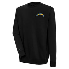 Los Angeles Chargers Antigua Victory Pullover Sweatshirt - Black on sale