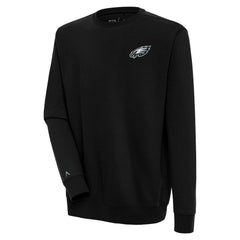 Philadelphia Eagles Antigua Victory Pullover Sweatshirt - Black cheap
