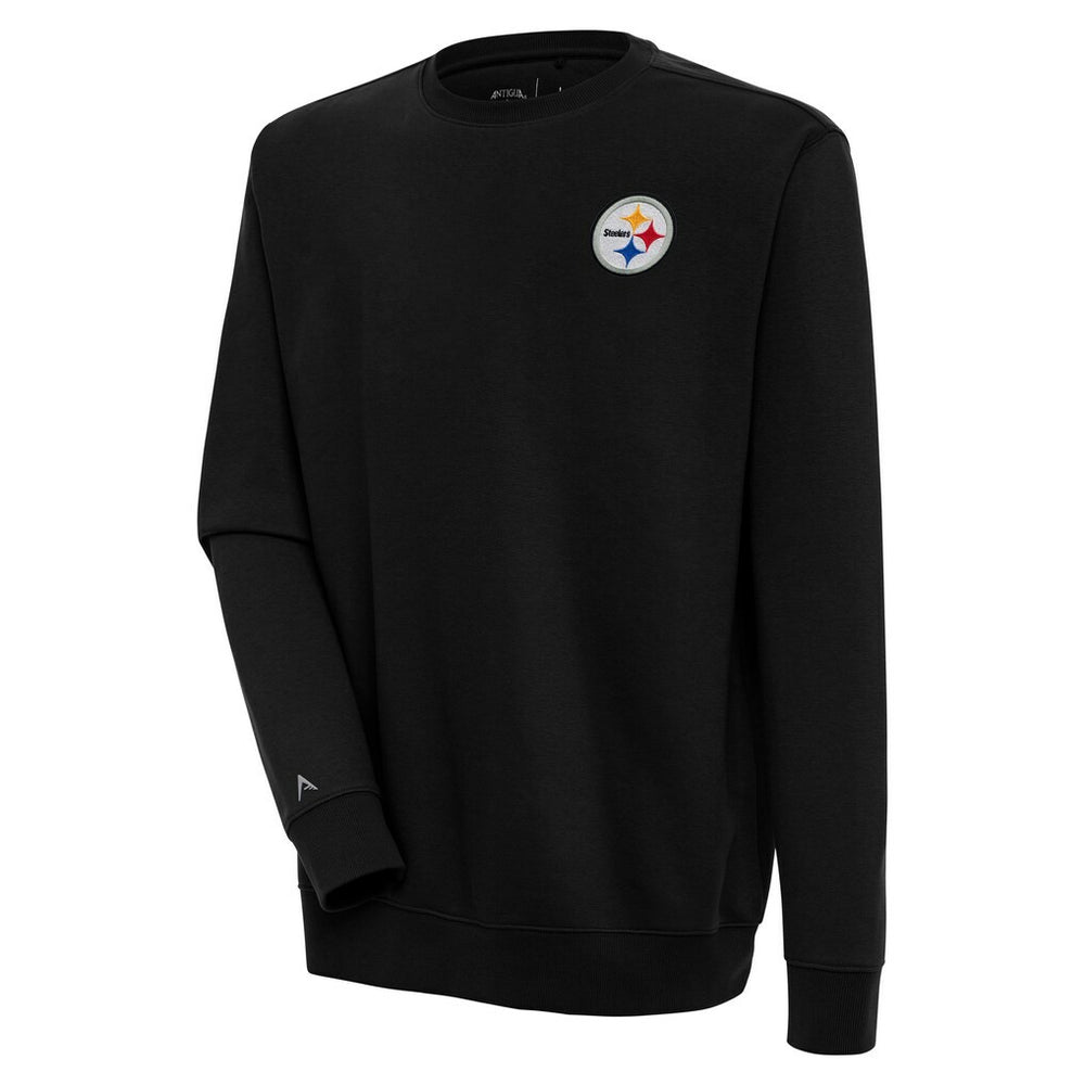 Pittsburgh Steelers Antigua Victory Pullover Sweatshirt - Black discount