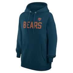 Chicago Bears G-III 4Her by Carl Banks Women's Dot Print Pullover Hoodie - Navy outlet