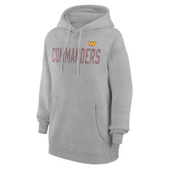 Washington Commanders G-III 4Her by Carl Banks Women's Dot Print Pullover Hoodie - Heather Gray sale