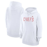 Kansas City Chiefs G-III 4Her by Carl Banks Women's Dot Print Pullover Hoodie - White online