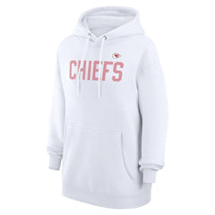 Kansas City Chiefs G-III 4Her by Carl Banks Women's Dot Print Pullover Hoodie - White online