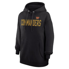 Washington Commanders G-III 4Her by Carl Banks Women's Dot Print Pullover Hoodie - Black online