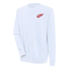 Detroit Red Wings Antigua Victory Pullover Sweatshirt White