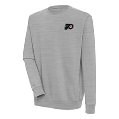 Philadelphia Flyers Antigua Victory Pullover Sweatshirt Heather Gray