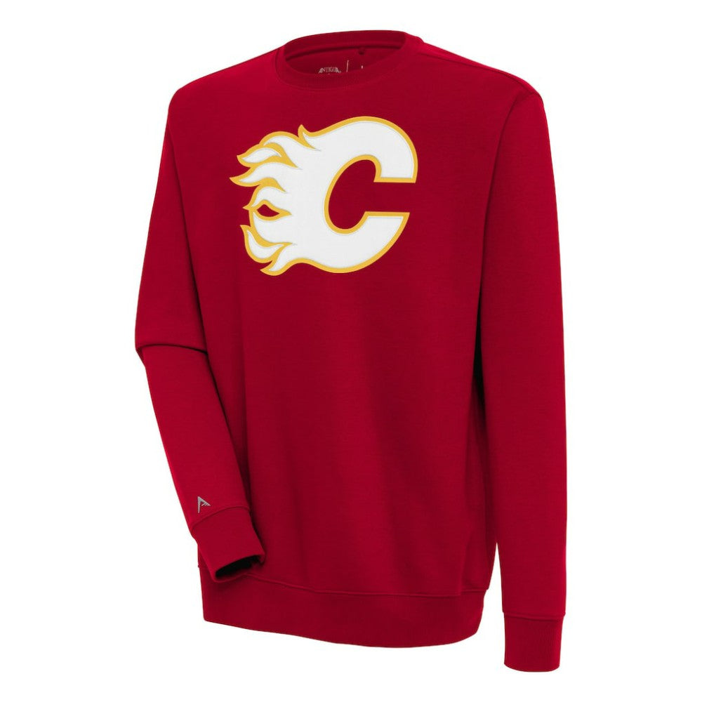 Calgary Flames Antigua Victory Pullover Sweatshirt Red