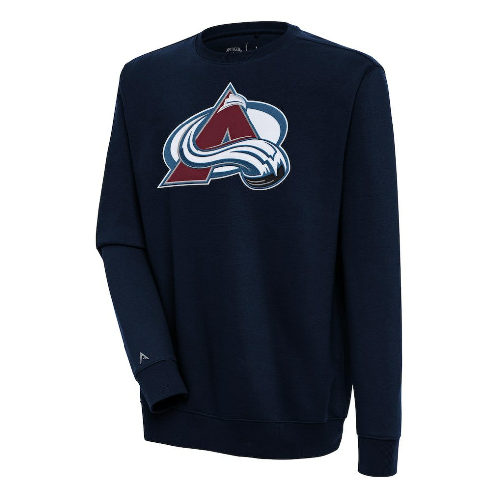 Colorado Avalanche Antigua Victory Pullover Sweatshirt Navy