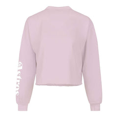 Houston Astros Women's Cropped Slouchy Long Sleeve T-Shirt - Pink