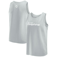 Miami Dolphins Elements Tank Top - Gray sale