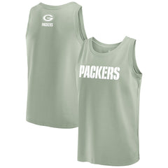 Green Bay Packers Elements Tank Top - Light Green on sale