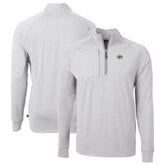 Green Bay Packers Cutter & Buck Big & Tall Adapt Eco Knit Quarter-Zip Pullover Top - Heather Gray cheap