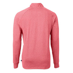Indianapolis Colts Cutter & Buck Big & Tall Adapt Eco Knit Quarter-Zip Pullover Top - Heather Red sale