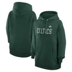 Boston Celtics G-III 4Her by Carl Banks Women's Dot Print Pullover Hoodie - Kelly Green on sale