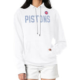 Detroit Pistons G-III 4Her by Carl Banks Women's Dot Print Pullover Hoodie sale - White online