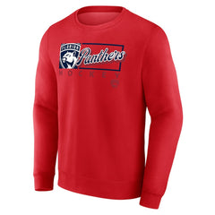 Florida Panthers Fanatics Focus Fleece Pullover Sweatshirt Red
