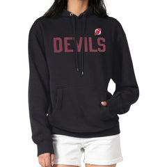 New Jersey Devils G-III 4Her by Carl Banks Women's Dot Print Pullover Hoodie Black