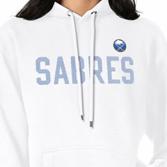 Buffalo Sabres G-III 4Her by Carl Banks Women's Dot Print Pullover Hoodie White