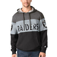 Las Vegas Raiders Starter Extreme Pullover Hoodie - Black on sale