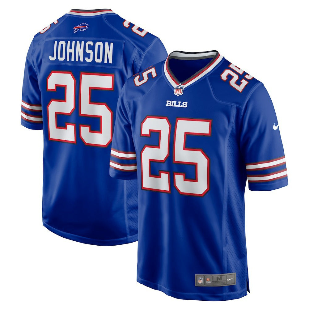 Ty Johnson Buffalo Bills Team Game Jersey - Royal | Nike discount