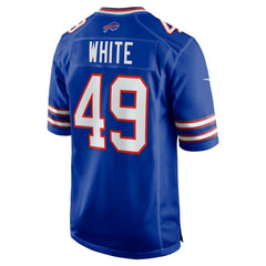 DaShaun White Buffalo Bills Team Game Jersey - Royal | Nike online