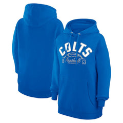 Indianapolis Colts Starter Unisex Half Ball Team Fleece Pullover Hoodie - Royal outlet
