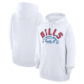 Buffalo Bills Starter Unisex Half Ball Team Fleece Pullover Hoodie - White discount