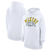 Green Bay Packers Starter Unisex Half Ball Team Fleece Pullover Hoodie - White on sale