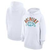 Miami Dolphins Starter Unisex Half Ball Team Fleece Pullover Hoodie - White online