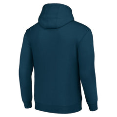 Chicago Bears Starter Unisex Color Scratch Fleece Pullover Hoodie - Navy online