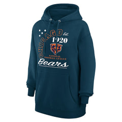 Chicago Bears Starter Unisex Arch Team Fleece Pullover Hoodie - Navy outlet