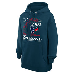 Houston Texans Starter Unisex Arch Team Fleece Pullover Hoodie - Navy sale