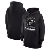 Atlanta Falcons Starter Unisex Arch Team Fleece Pullover Hoodie - Black on sale