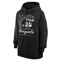 Cincinnati Bengals Starter Unisex Arch Team Fleece Pullover Hoodie - Black discount