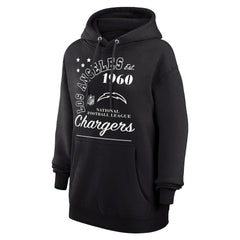 Los Angeles Chargers Starter Unisex Arch Team Fleece Pullover Hoodie - Black for sale