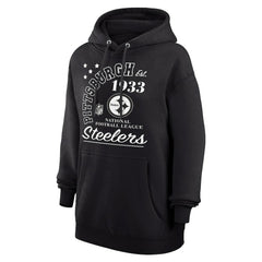 Pittsburgh Steelers Starter Unisex Arch Team Fleece Pullover Hoodie - Black outlet