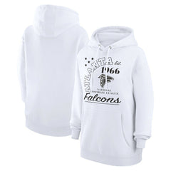 Atlanta Falcons Starter Unisex Arch Team Fleece Pullover Hoodie - White outlet