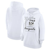 Cincinnati Bengals Starter Unisex Arch Team Fleece Pullover Hoodie - White cheap