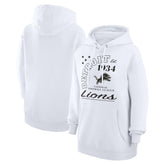 Detroit Lions Starter Unisex Arch Team Fleece Pullover Hoodie - White outlet