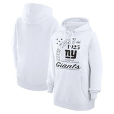 New York Giants Starter Unisex Arch Team Fleece Pullover Hoodie - White on sale