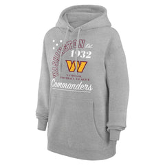 Washington Commanders Starter Unisex Arch Team Fleece Pullover Hoodie - Heather Gray sale