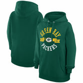 Green Bay Packers G-III 4Her by Carl Banks Women's City Graphic Team Fleece Pullover Hoodie - Green discount