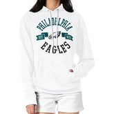 Philadelphia Eagles G-III 4Her by Carl Banks Women's City Graphic Team Fleece Pullover Hoodie - White discount