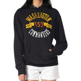 Washington Commanders G-III 4Her by Carl Banks Women's City Graphic Team Fleece Pullover Hoodie - Black on sale