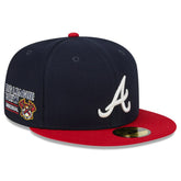 Atlanta Braves Big League Chew Team 59FIFTY Fitted Hat - Navy | New Era