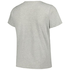 New Orleans Saints Women's Plus Size Arch Over Logo T-Shirt - Heather Gray online