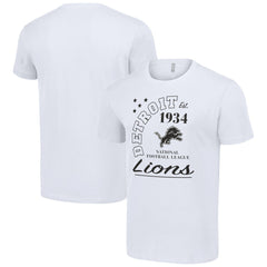 Detroit Lions Starter City Arch Team T-Shirt - White on sale